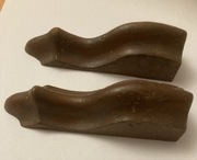 Pilaster lity mahoń - ozdoba meblowa.