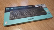 Logitech K400 Plus – klawiatura bezprzewodowa do PC/TV z touchpadem