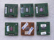 Zestaw starych Procesorów plastikowych AMD z lat 1999-2003 sztuk 6