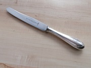 NÓŻ OBIADOWY MONOGRAM SREBRO PRÓBA 800 NIEMCY 1szt. 