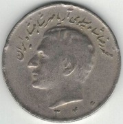 Iran 10 rialów rials 1967 (1346) - 28 mm