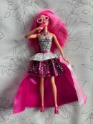Barbie Lalka Rockowa Księżniczka Courtney 2W1 Śpiewa + Gratisy