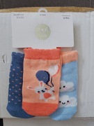 Skarpetki bawełniane 3pak - rozmiar 6/9mies