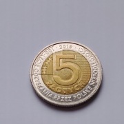 5 ZŁ - 100 lecie Niepodległości - 2018r - 10 szt, 10szt