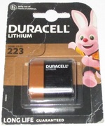 DURACELL CR-P2 6V (223) / BATERIA LITOWA (MADE IN U.S.A.)