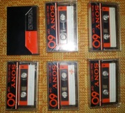 5 kaset magnetofonowych SONY CHF 60