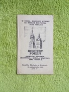 KONCERT POEZJI KAROLA WOJTYŁY BAZYLIKA MARIACKA KRAKÓW 1980