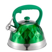 Czajnik 3L Elitehoff z Gwizdkiem – zielony, Stal Nierdzewna, Indukcja