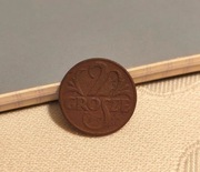 2 grosze 1923   moneta z okresu II RP