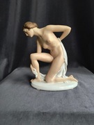 Figurka Rosenthal Kobieta po kąpieli Lysek 