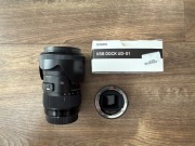 Sigma ART 18-35mm f/1.8 (CANON) + adapter mc-11 + USB dock ud-01