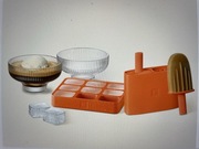 Kostkarka do lodu NESPRESSO silikonowa 14,5x12 cm nowa