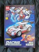 Klocki konstrukcyjne kolekcja figurek samochody-roboty 168pcs