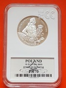 10 zł - STANISŁAW AUGUST PONIATOWSKI pöłpostać  - 2005 - GCN PR70