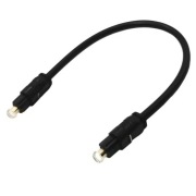 Kabel optyczny audio TOSLINK S/PDIF DD5.1 krótki 20cm średnica 4mm