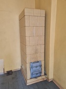 [POZNAŃ] Sprzedam piec kaflowy – sprawny, kremowy, retro styl