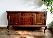 duża KOMODA LUDWIKOWSKA, drewno dębowe