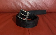 Pasek belt czarny black skórzany leather moodbags