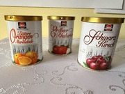 Puszki Metalowe Schwartau Vintage 1997-98 Retro 3 szt Kuchnia Klasyka