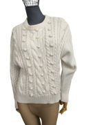 Sezane Sweter Warkocz 