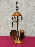 Zestaw kominkowy akcesoria narzędzia do kominka