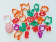 Foremki wykrawacze do ciastek masy cukrowej 23 szt