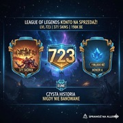 League of Legends | LVL 723 | Wszyscy Bohaterowie | 371 Skinów | EUNE