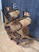 Piękny statek Mayflower 1620