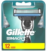 Wkłady do maszynek Gillette Mach3 12szt