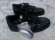 Buty Nike Air Jordan 1 Travis Scott Black Phantom (czarne) r.46