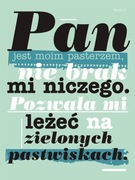 PLAKAT CHRZEŚCIJAŃSKI CYTAT PISMO ŚWIĘTE 30X40 CM