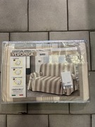 Pokrowiec na sofę rozkładaną nogi vintage 