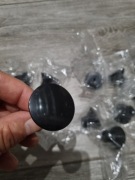 Gałki uchwyty do szafki 11szt. czarne