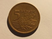 5 groszy 1991 obiegowe 