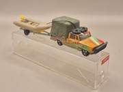 ADVENTURE TRUCK+DINGHY TRAILER MAJORETTE FRANCJA LATA 80