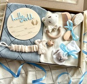 Box prezentowy dla noworodka baby shower Box dla chłopca