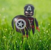 KLOCKI FIGURKA KAPITAN CAPTAIN AMERYKA MARVEL AVENGERS