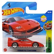 Samochód Hot Wheels Exotics Ferrari F40 Competizione Czerwony