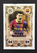Match Attax 2025/26 DAVID VILLA nr.429 MAGIC MEMORIES ( BARCELONA )
