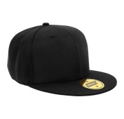Czapka z daszkiem SNAPBACK FULLCAP Regulowana Głęboka Czarna