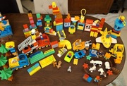 Lego Duplo Samolot, Ciężarówka, koparka, Straż pożarna, pomoc drogowa