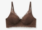 Intimissimi Tezenis biustonosz MALIBU SUPER PUSH UP brąz czekolada 80B