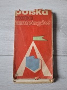 Polska mapa campingów _ 1974/75