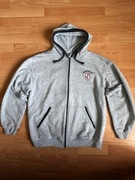 Reebok bluza rozpinana z kapturem hoodie full zip szara