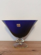 Owocarka na nodze Flirt szkło kobaltowe