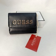 Portfel Guess Czarny ze Zlotym Napisem GUESS 