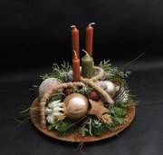 Kompozycja stroik świąteczny Bożenarodzeniowy