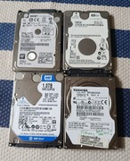 Dyski HDD 4 sztuki uszkodzone bad sektory jak na foto