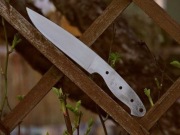 Klinga Blank Goły Bushcraft "Za-pad #2" Nóż Ręcznie Robiony 50HF