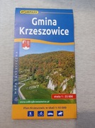 Gmina Krzeszowice mapa turystyczna 